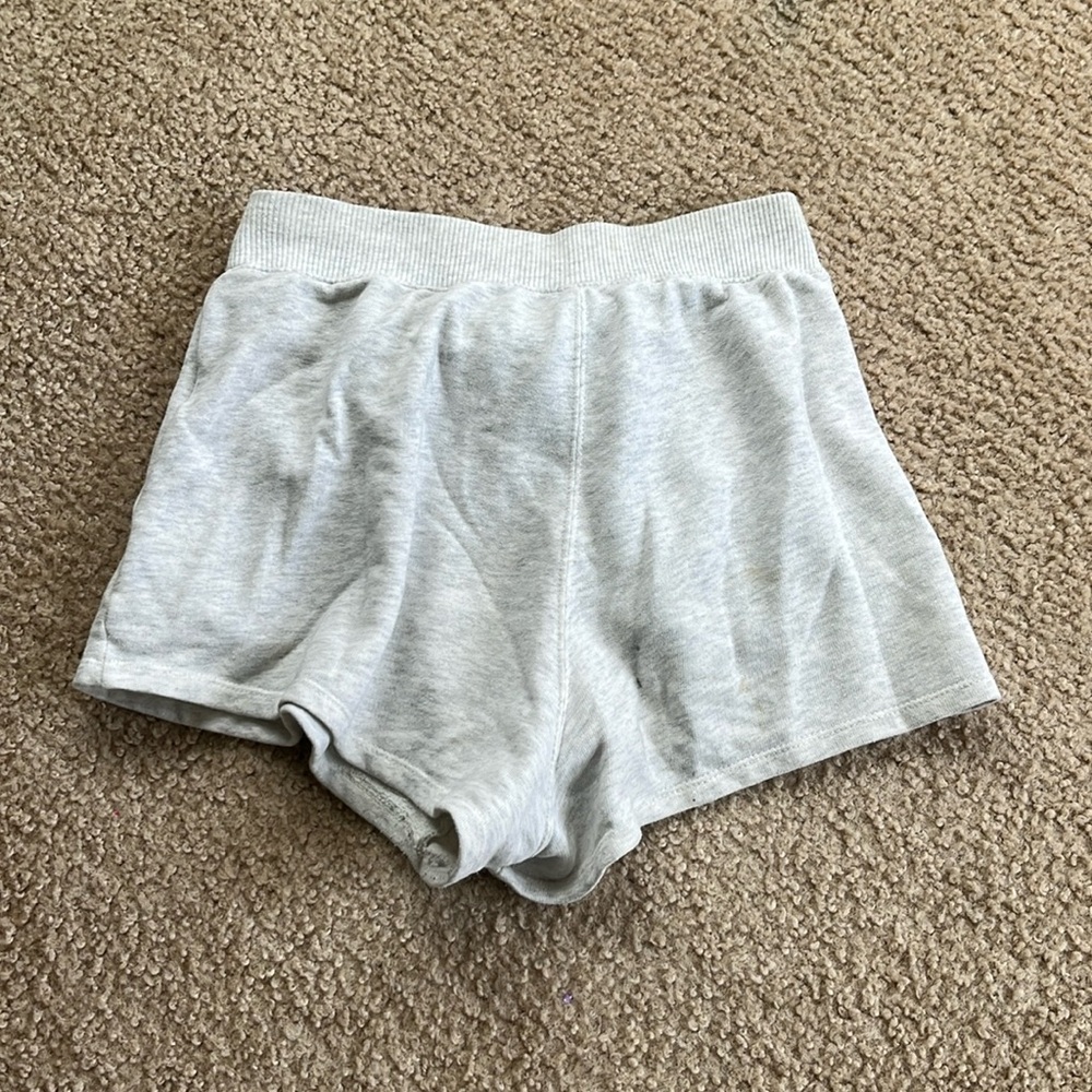 hollister | gray sweat shorts | ultra high rise